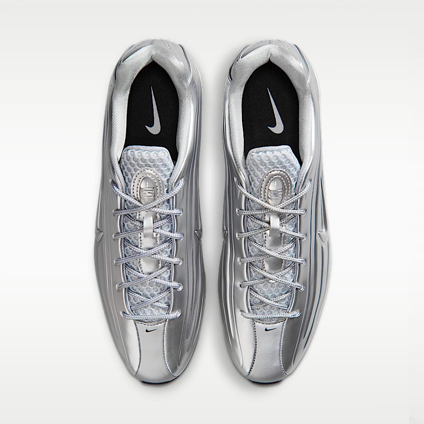 Nike Shox Z Silver/ Metallic Silver-Black