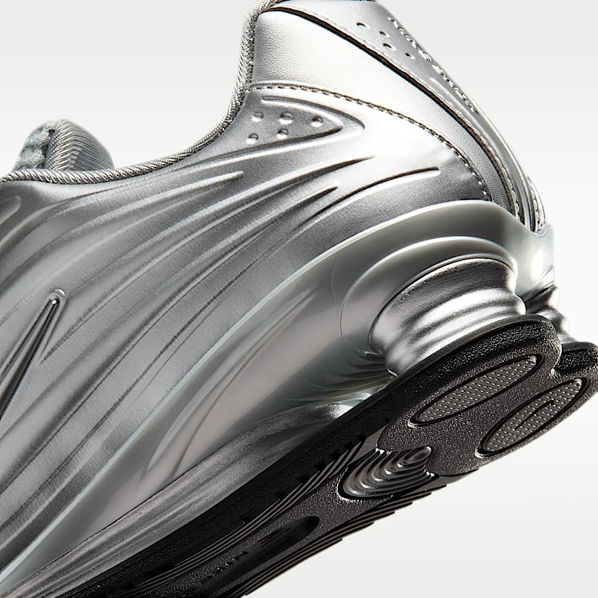 Nike Shox Z Silver/ Metallic Silver-Black