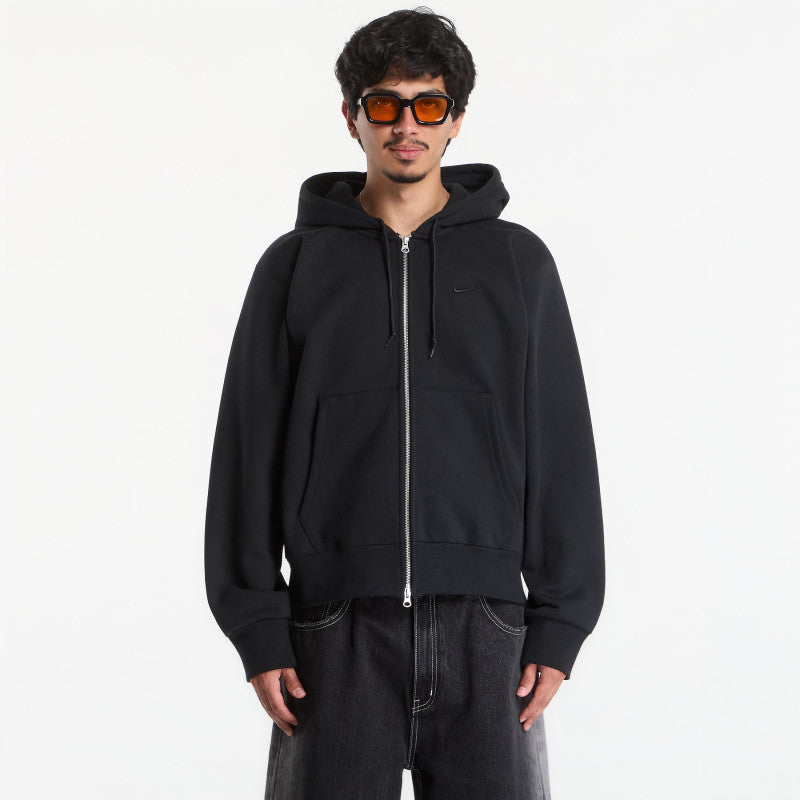 Nike Men's Fleece Full-Zip Hoodie Black