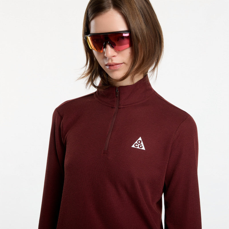 Nike ACG Dri-FIT 1/2-Zip Trail Running Top Mystic Dates/ Mystic Dates/ Summit White