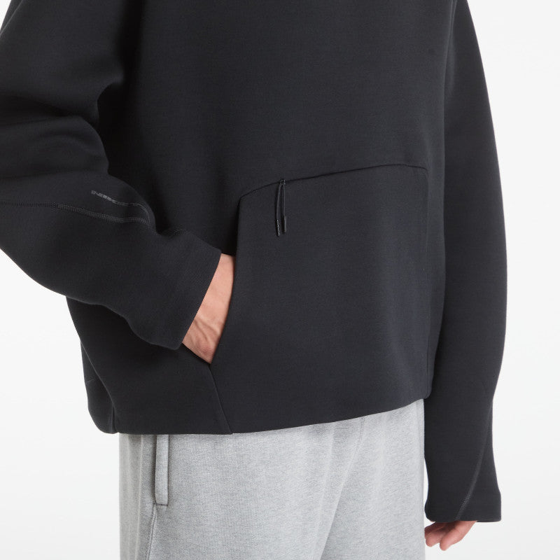 Nike Tech Men's Fleece Pullover Hoodie Black/ Black