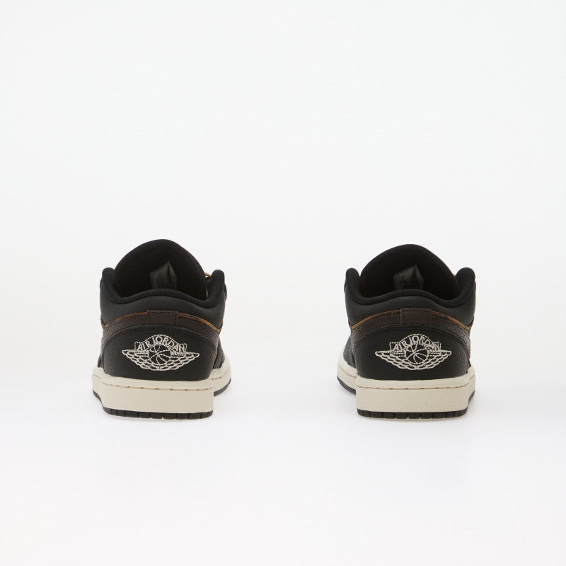 Air Jordan 1 Low SE Black/ Chalk-Velvet Brown