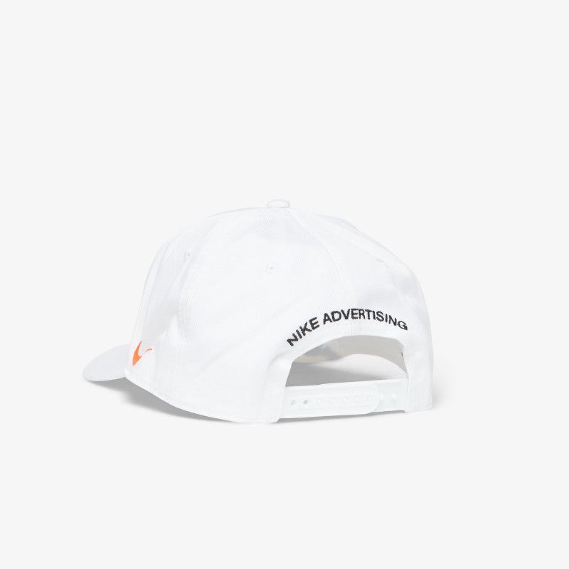 Nike Rise Structured A-Frame Cap White/ Black/ Safety Orange