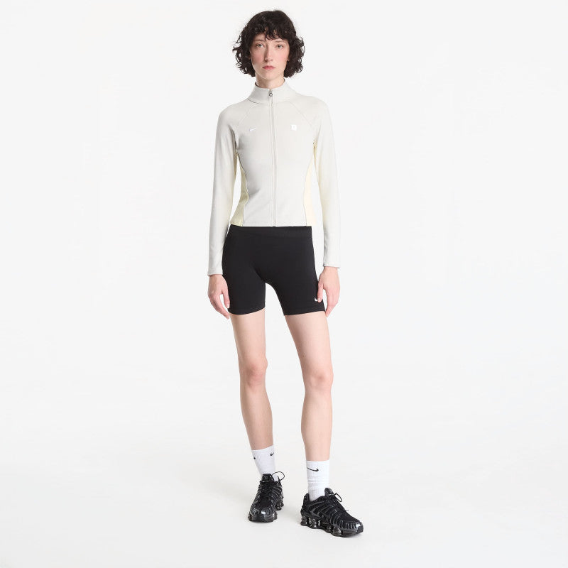 Nike Sportswear Women's Full-Zip Long-Sleeve Top Light Bone/ Alabaster