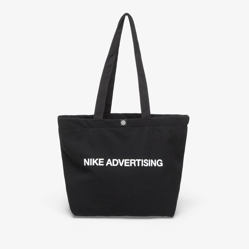 Nike Heritage "Your Message Here" Tote Bag 22L Black/ White/ Safety Orange