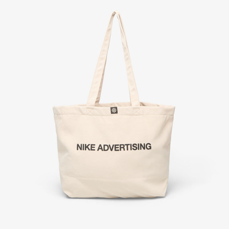 Nike Heritage "Your Message Here" Tote Bag 22L Oatmeal/ Safety Orange/ Safety Orange 22