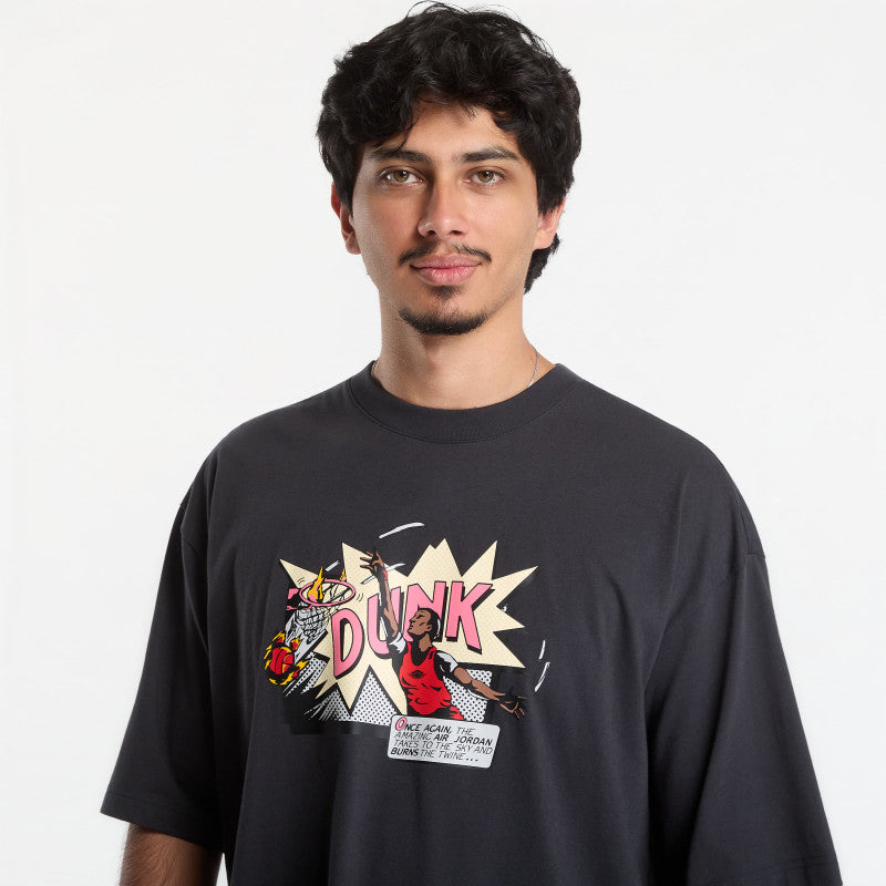 Jordan Brooklyn Men's T-Shirt Off Noir