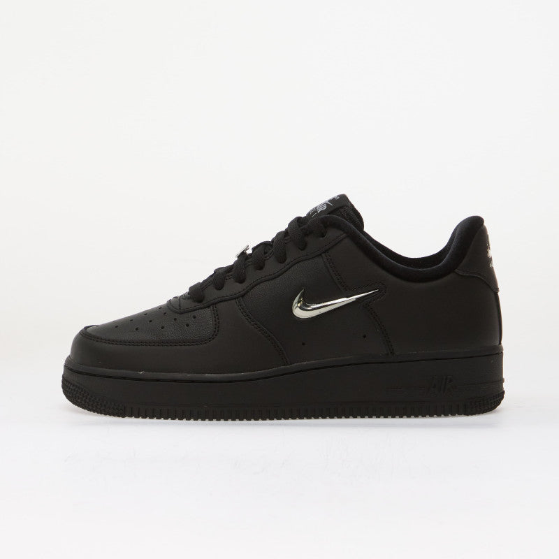 Nike Air Force 1 '07 Black/ Metallic Silver-Wolf Grey