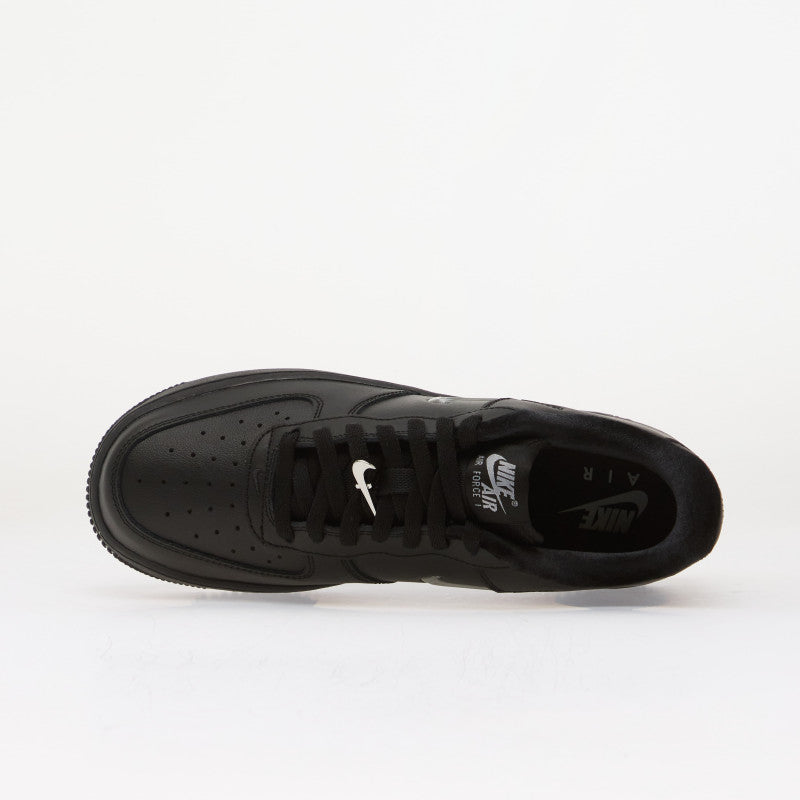 Nike Air Force 1 '07 Black/ Metallic Silver-Wolf Grey
