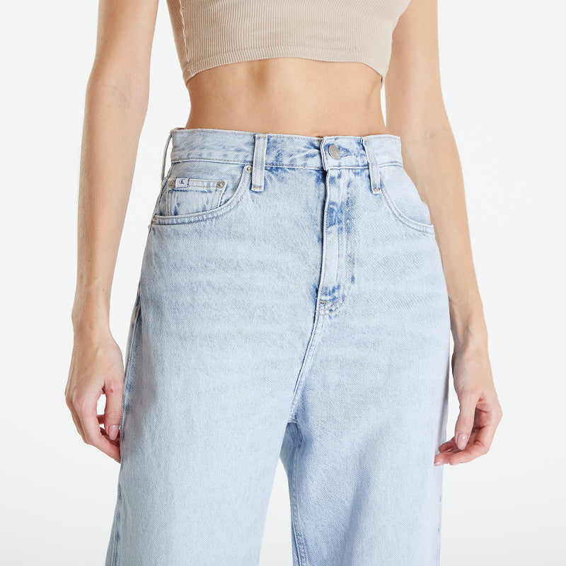 Jeansy Calvin Klein Jeans High Rise Relaxed Denim Light