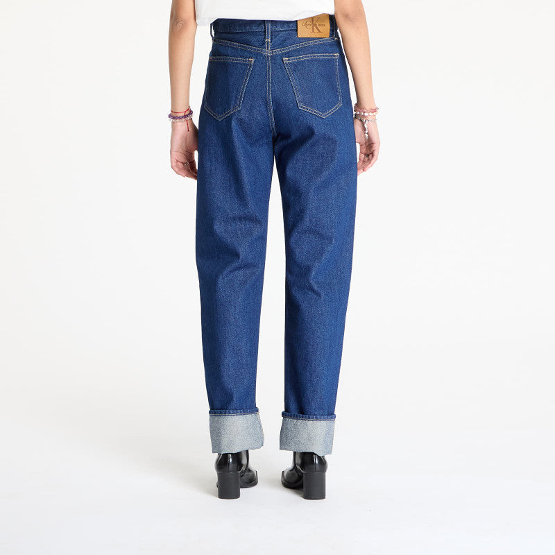 Jeansy Calvin Klein Jeans High Rise Straight Jeans Denim