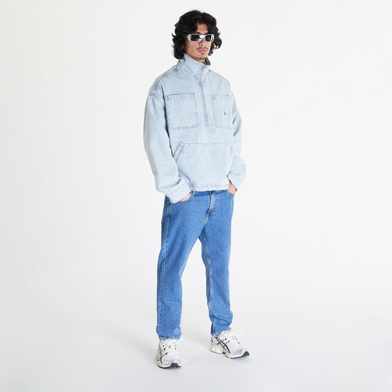 Calvin Klein Jeans Denim Pop Over Jacket Denim Light