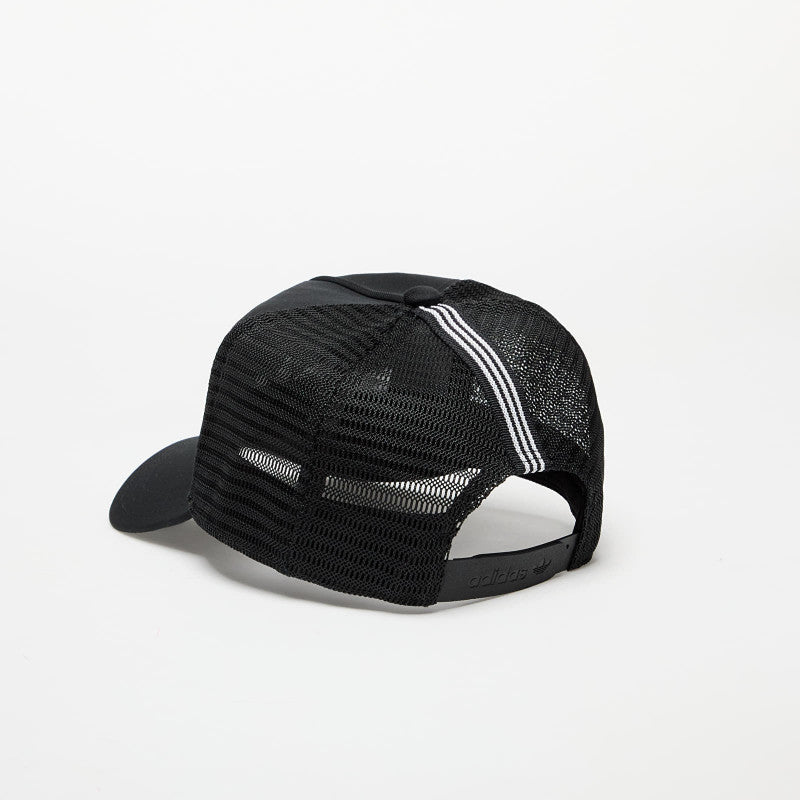 adidas Adicolor Classic Curved Foam Trucker Cap Black