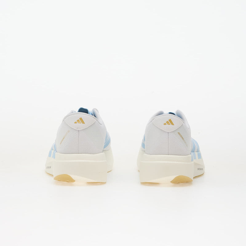 adidas Adizero EVO SL Ftwr White/ Clear Blue/ Matte Gold 45