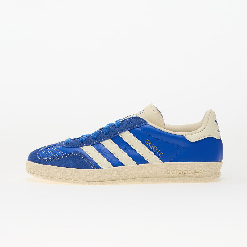 adidas Gazelle Indoor Blue/ Crew White/ Gold Metallic 37