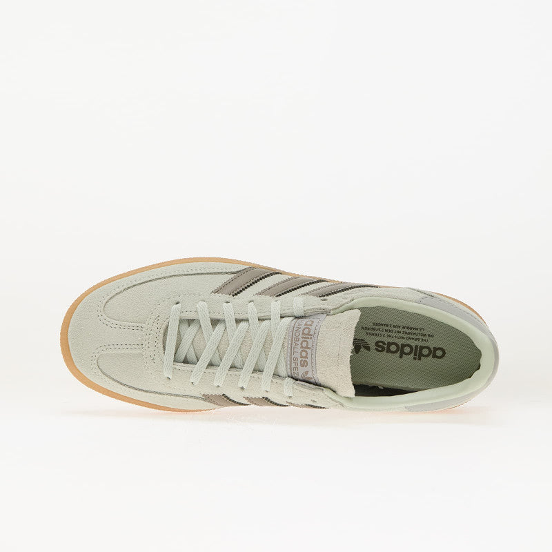 adidas Handball Spezial Linen Green/ Silver Pebble/ Wonder Silver 38