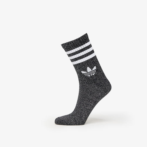 adidas 3-Stripes Glitter Crew Socks 2-Pack Black/ Lucid Red/ Lucid Blue