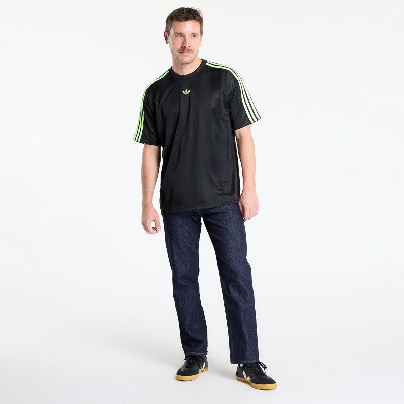 adidas Adicolor Jacquard Jersey Black / Signal Green