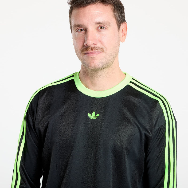 adidas Jacquard Longsleeve Jersey Black/ Siggnr