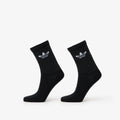 adidas Reflective Crew Socks 2-Pack Black/ Reflective Silver/ Putty Mauve