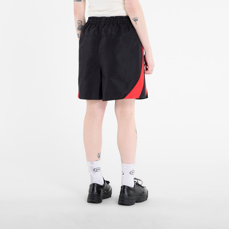 adidas Basketball Woven Shorts Black/ Pure Ruby