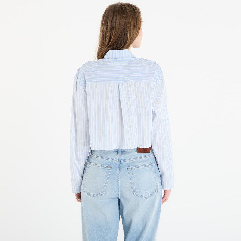 adidas Poplin Shirt Crystal Sky/ Ambient Sky