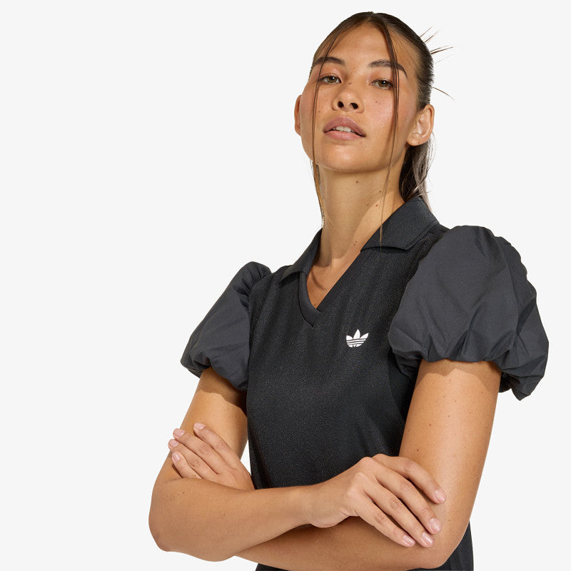 Sukienka adidas Dress With Balloon Sleeves Black