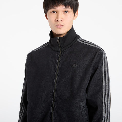 adidas Adicolor Denim Firebird Track Top True Black Denim