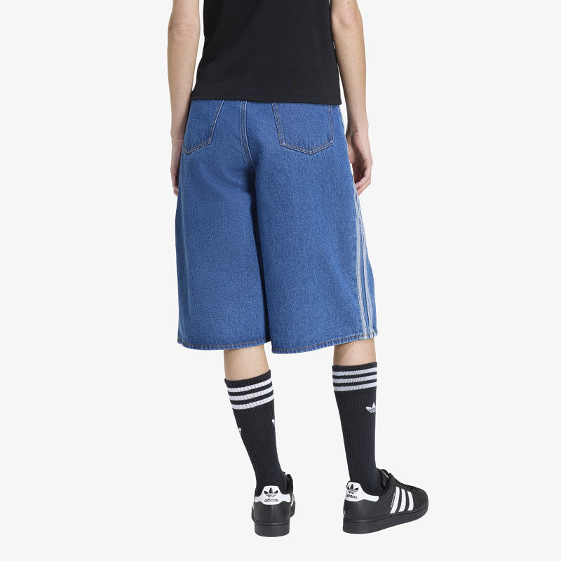 adidas Firebird Jorts Denim Medium Vintage Denim
