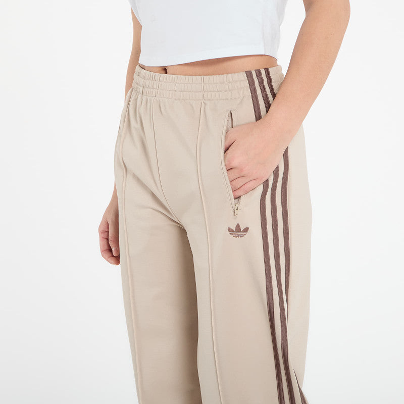 adidas Firebird Loose Track Tracksuit Bottoms Stone Khaki/ White