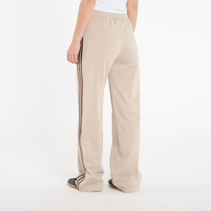 adidas Firebird Loose Track Tracksuit Bottoms Stone Khaki/ White
