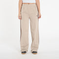 adidas Firebird Loose Track Tracksuit Bottoms Stone Khaki/ White