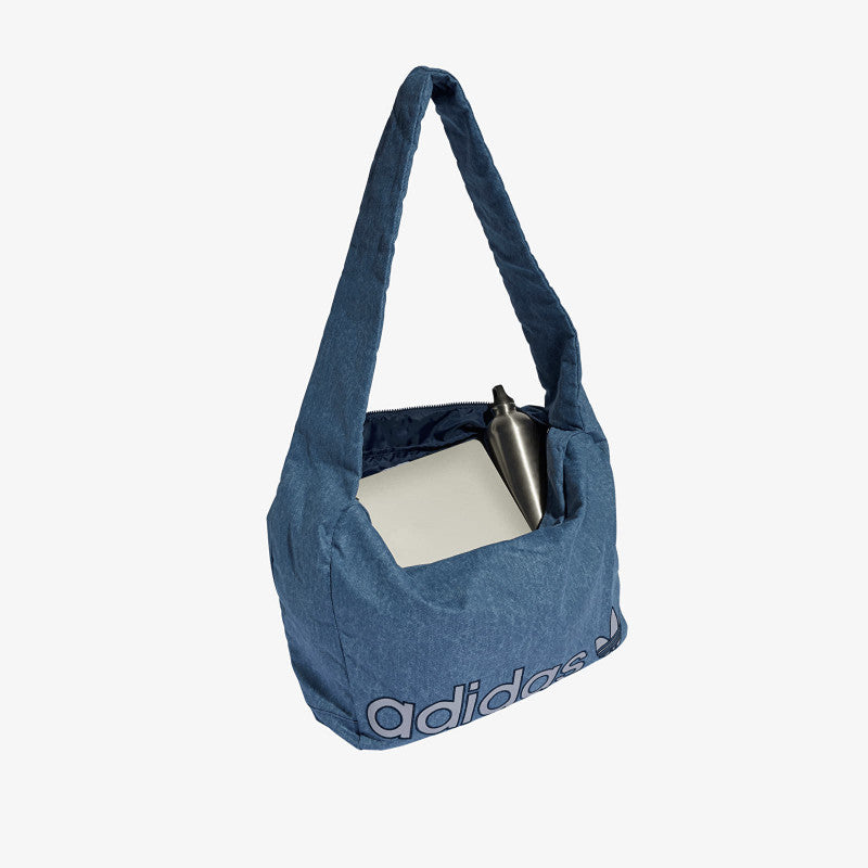 adidas Shopper Washed Effect Bag Light Denim