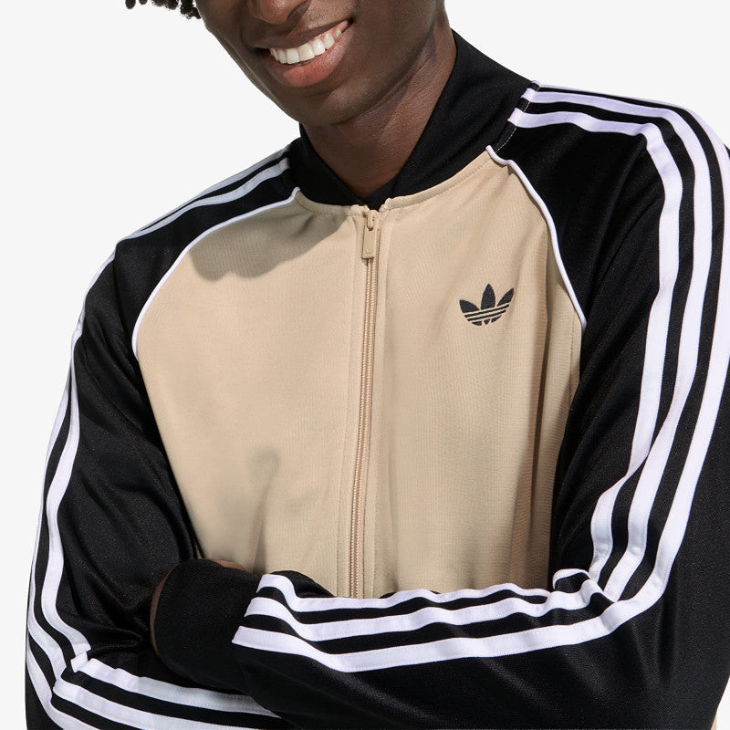 adidas Sst Track Top Stone Khaki