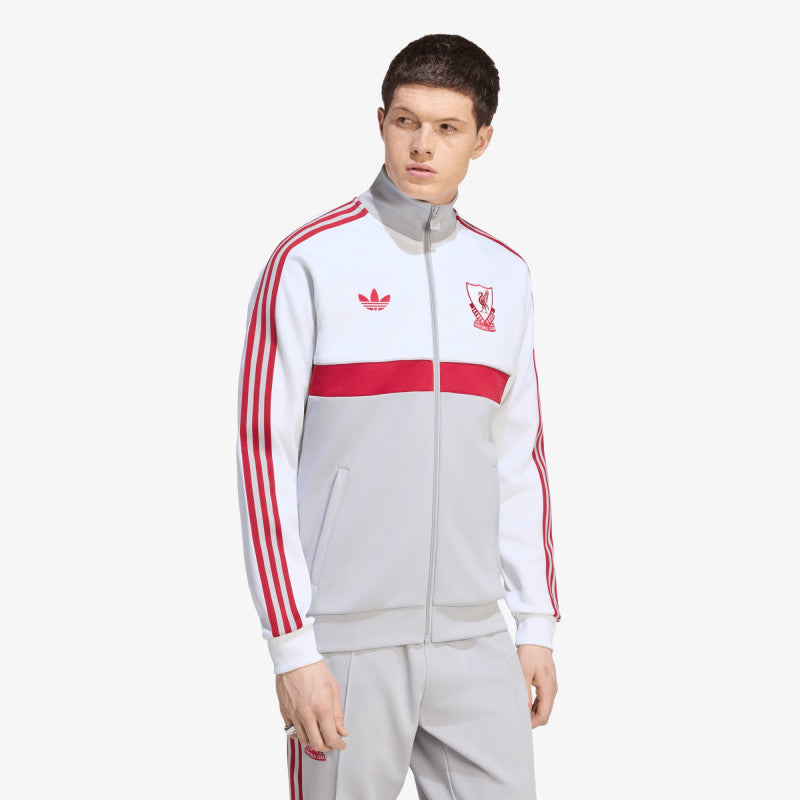 adidas Liverpool FC Originals Track Top White/ Grey Two