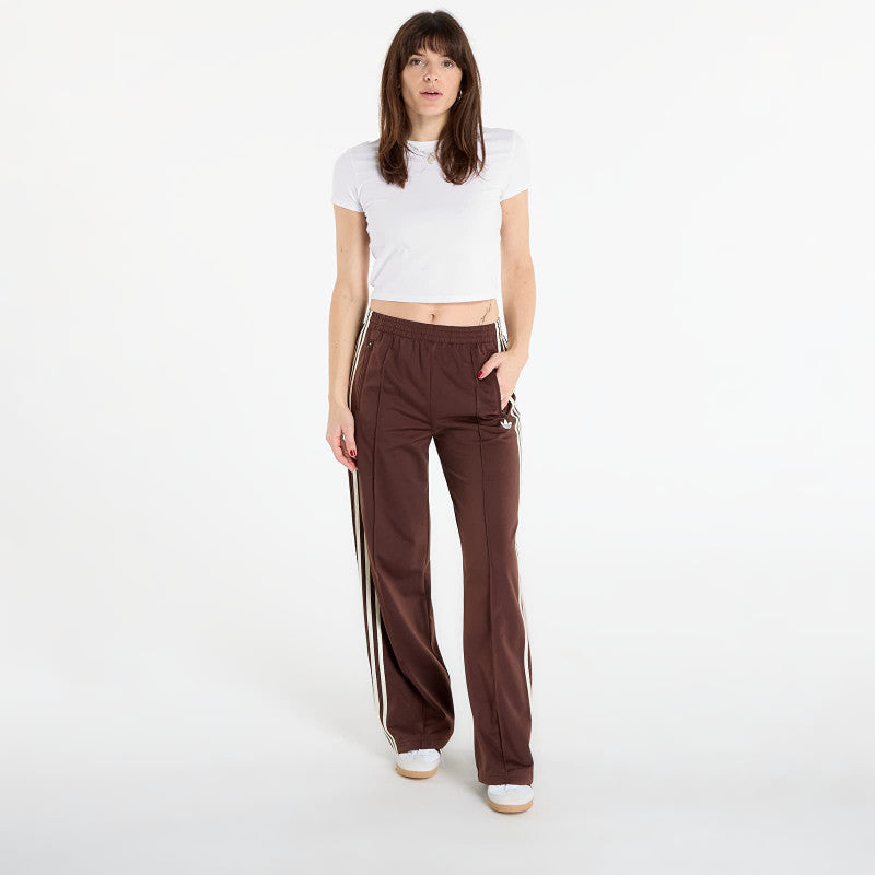 adidas Firebird Loose Track Tracksuit Bottoms Auburn/ Cream White