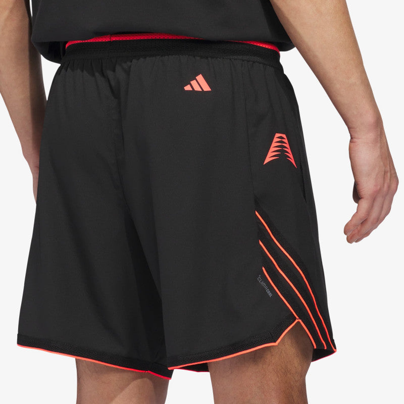 adidas Anthony Edwards Crazy Lite Short Black/ Solar Turbo