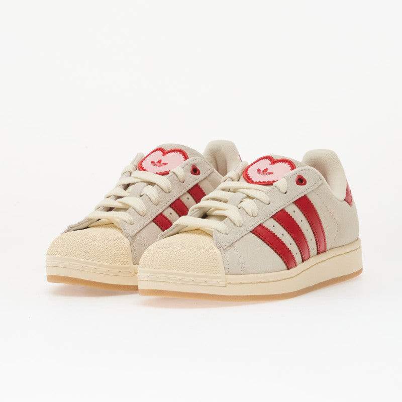 adidas Superstar II Wmns Crew White/ Better Scarlet/ Sanpin 37