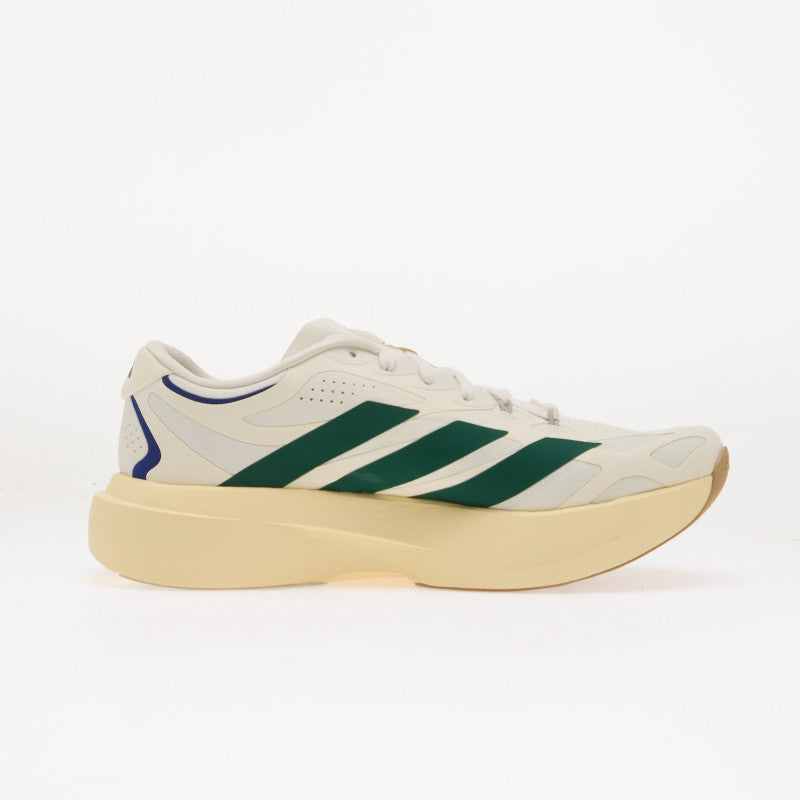 adidas Adizero EVO SL Exo Suede Core White/ Collegiate Green/ Cream White 46