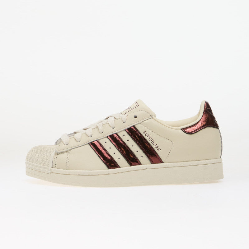 adidas Superstar II Off White/ Maroon/ Gold Met. 41