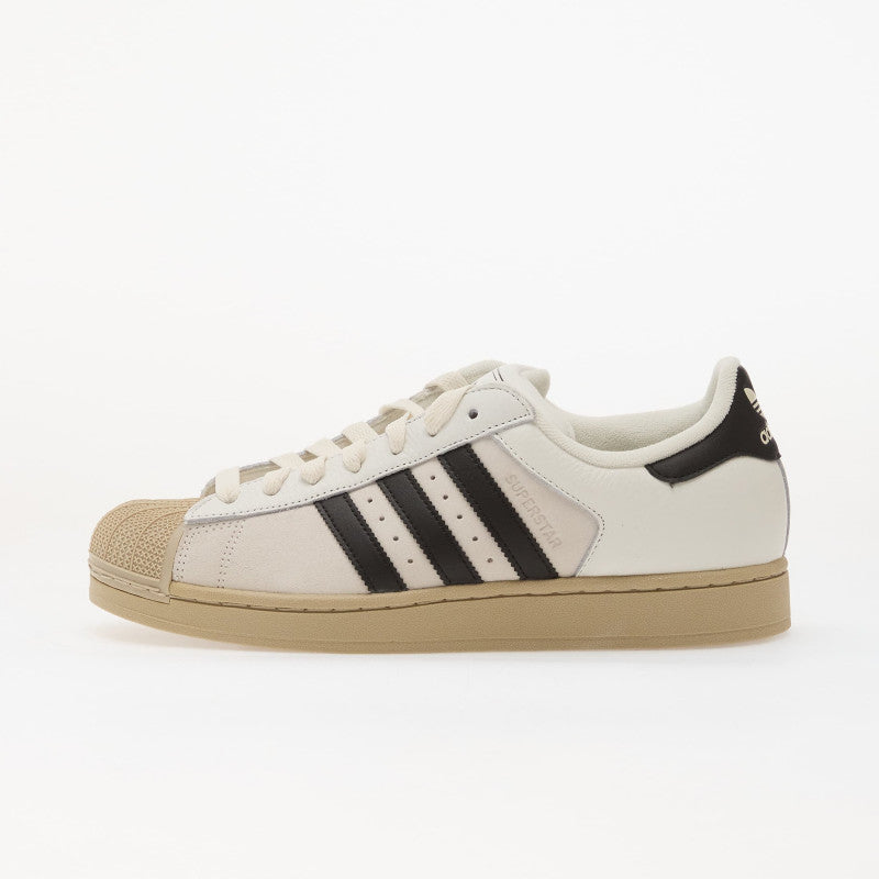 adidas Superstar II Core White/ Core Black/ Khaki Three 45