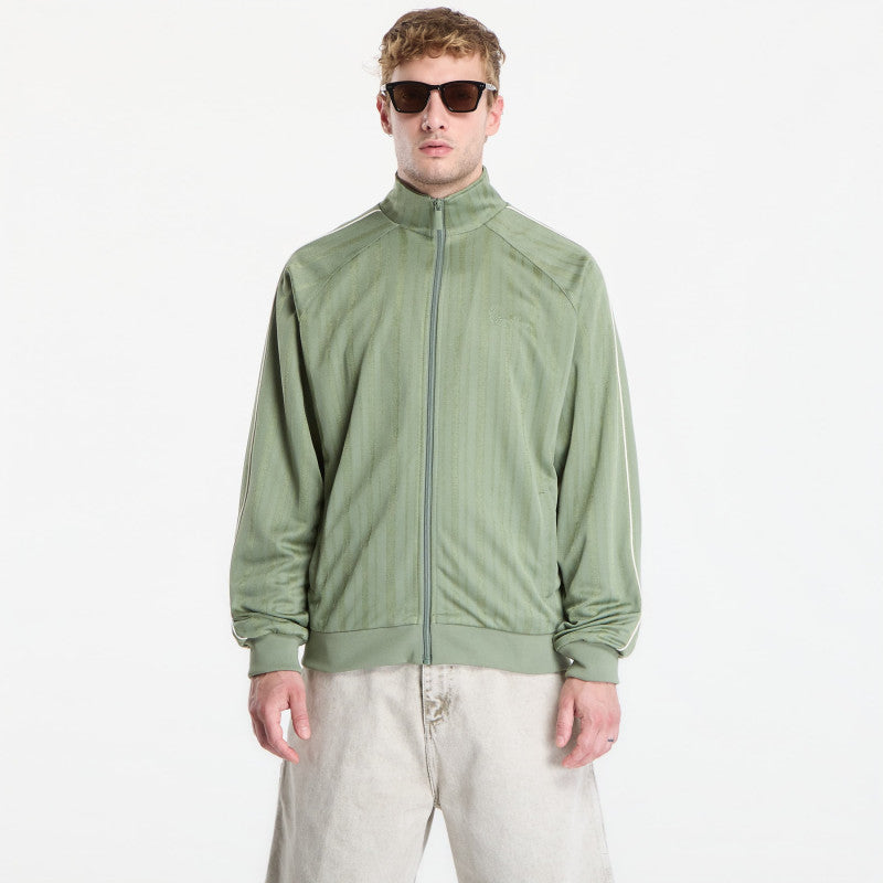 Karl Kani Signature Shadow Stripe Trackjacket Green