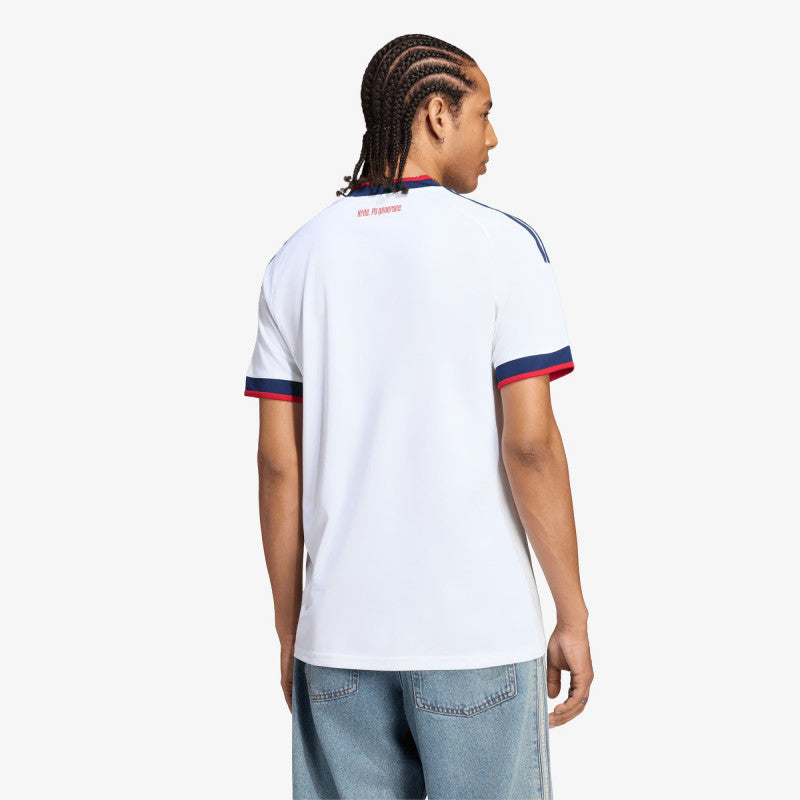 adidas Czechia FAČR Away Jersey White/ Team Navy Blue 2/ Team Power Red 2
