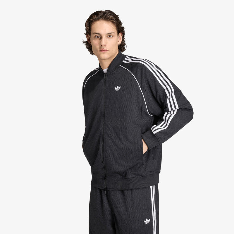 adidas SST Adicolor Classics Mesh Tracktop Black