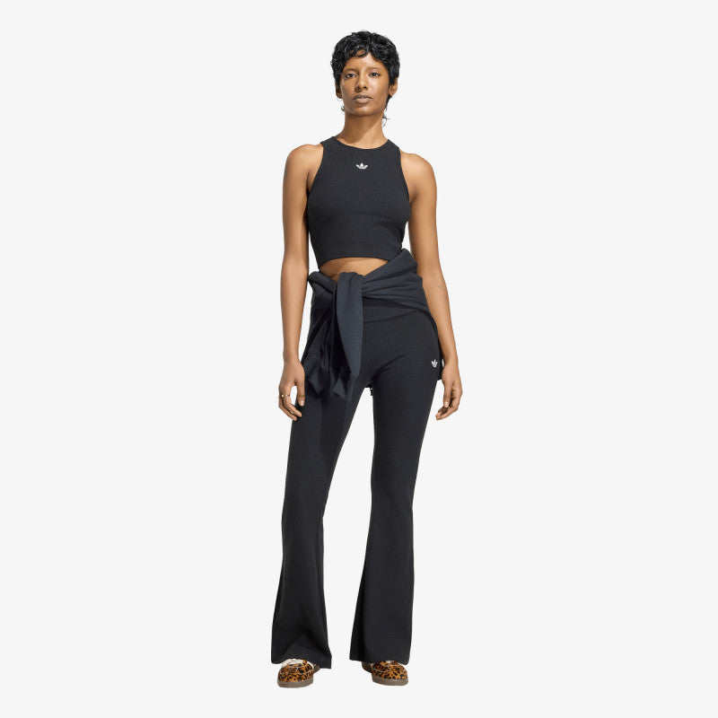 adidas Essentials Rib Tank Top Black