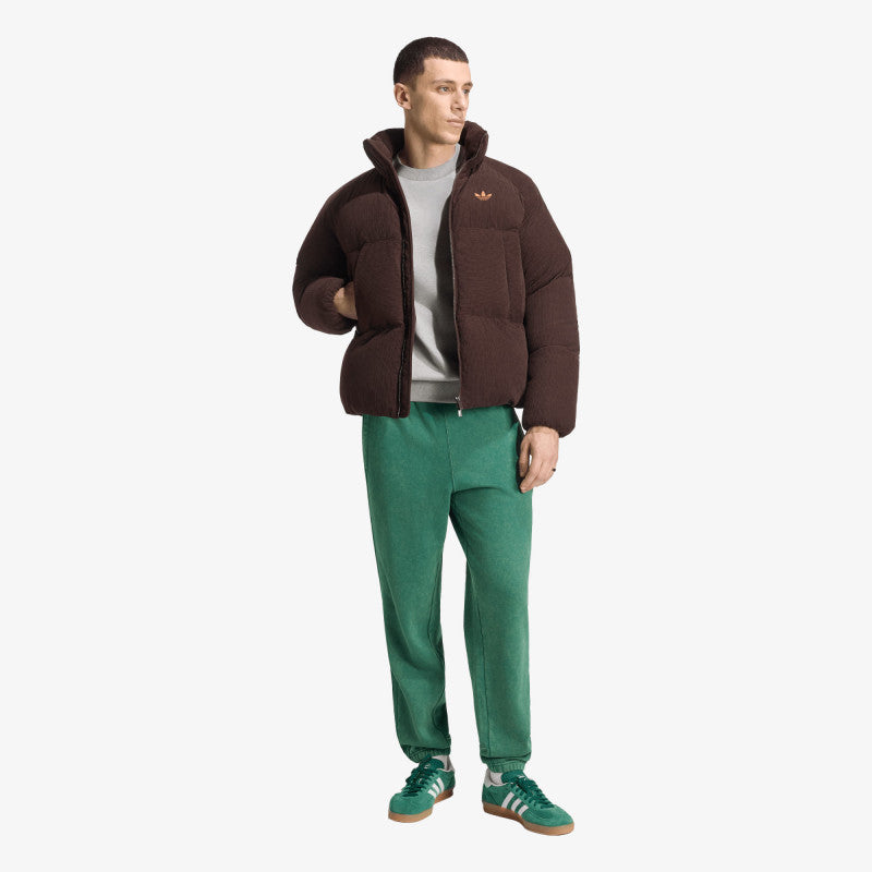 adidas Corduroy Puffer Jacket Aurora Coffee