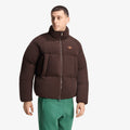 adidas Corduroy Puffer Jacket Aurora Coffee