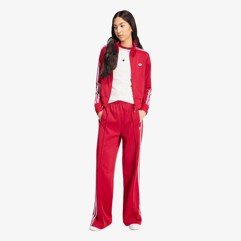 adidas Firebird Loose Track Tracksuit Bottoms Team Victory Red/ White
