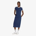 Sukienka adidas 3-Stripes Dress Slim Night Indigo/ White