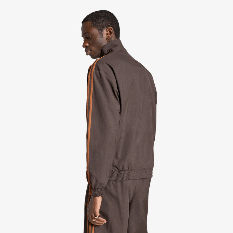 adidas Firebird Woven Track Top Aurora Coffee